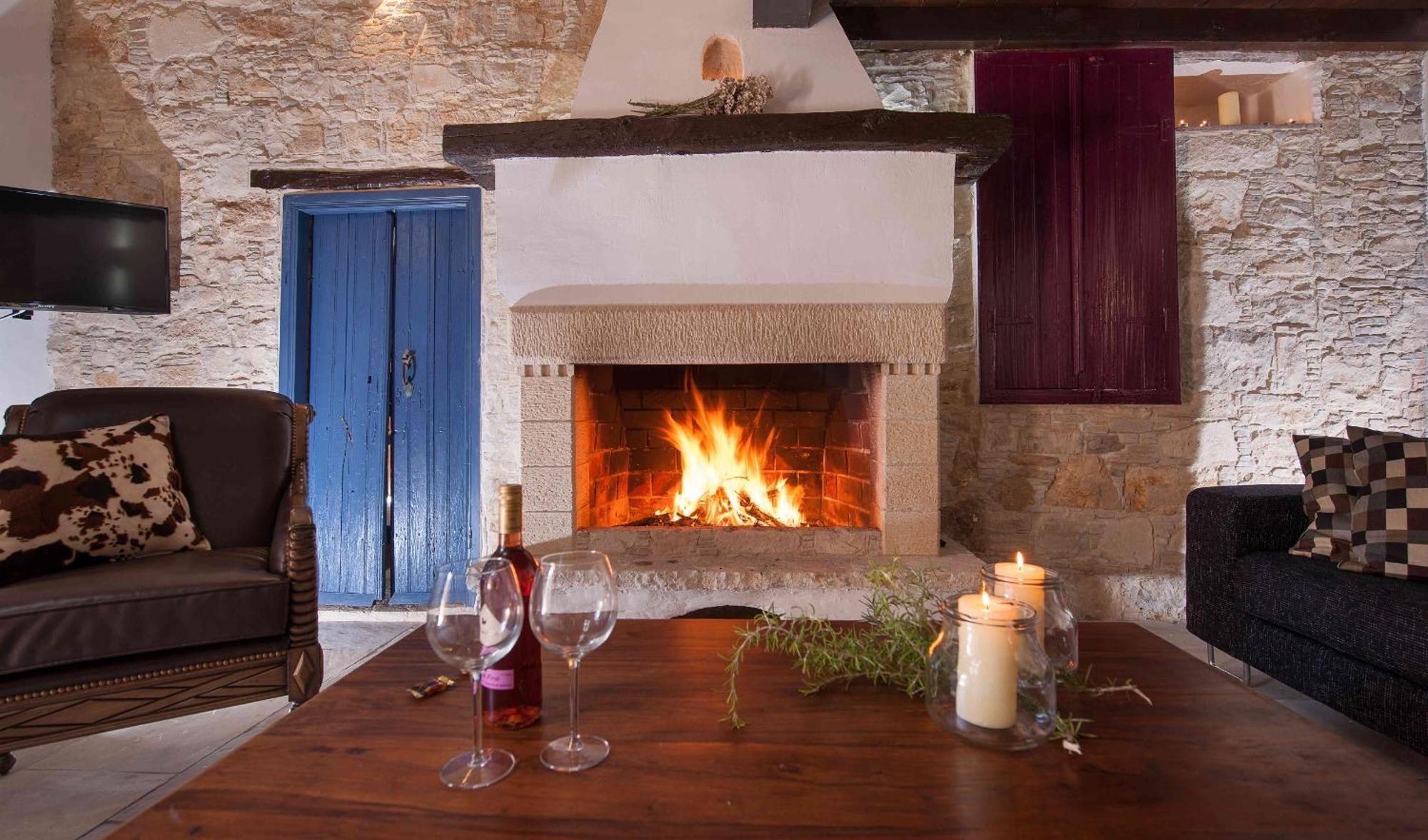 Oinoessa Traditional Boutique Guest Houses Lofou Kamer foto
