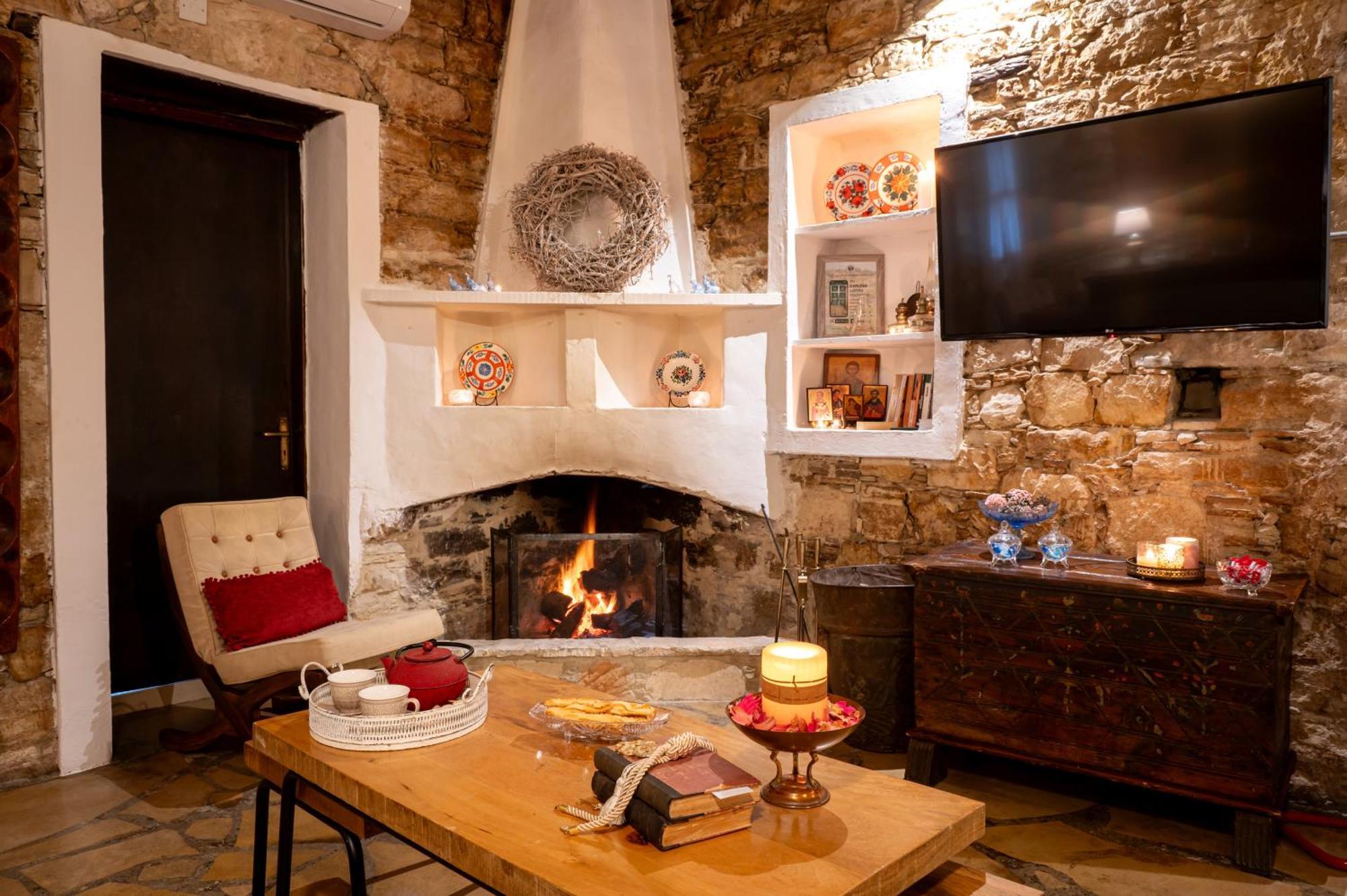 Oinoessa Traditional Boutique Guest Houses Lofou Buitenkant foto